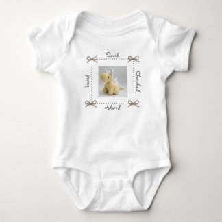 Dragon Crochet Animal Baby Bodysuit Custom Strampler