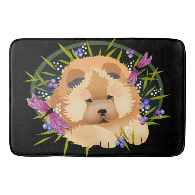 DRAGON DANCE Welpenkiste/Badematte Badematte (Vorderseite)