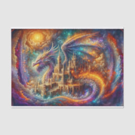 Dragon Decoupage | mystisch Seidenpapier