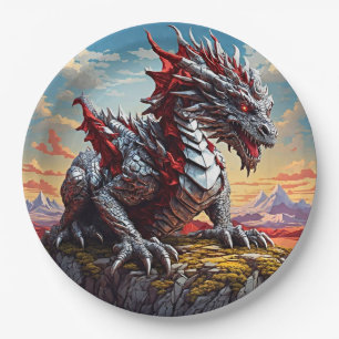 Dragon Dreamscape Pappteller