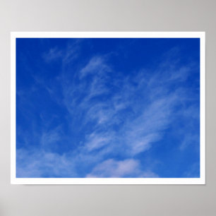 Dragon / Einhorn in den Wolken - Poster
