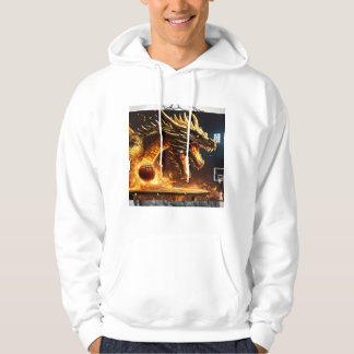 "Dragon Embrace: Gemütliche mythische Hoodies für 