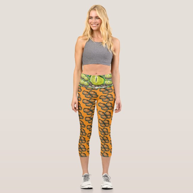 Dragon Eye Capri Leggings (Vorderseite)