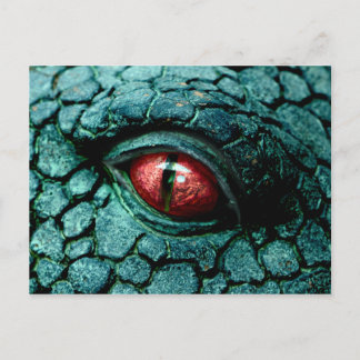 Dragon Eye Fantasy Gothic Postkarte