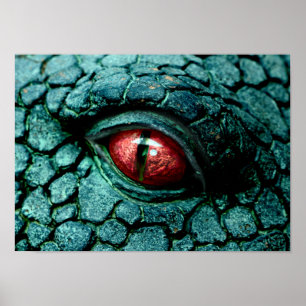Dragon Eye Fantasy Poster