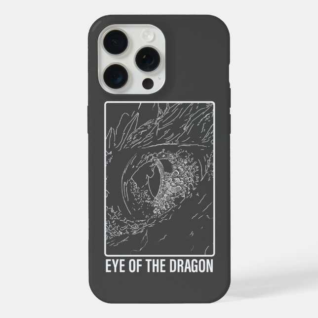 Dragon Eye iPhone Hülle (Rückseite)
