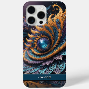 Dragon Eye Modern Abstrakt Geometric Fraktal Name Case-Mate iPhone Hülle