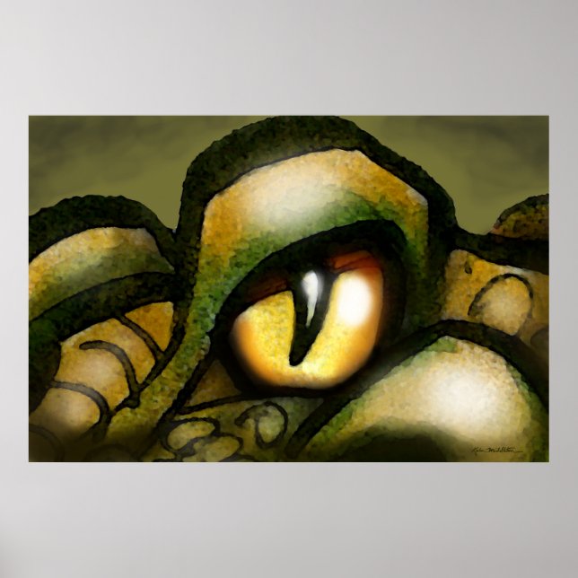 Dragon Eye Poster (Vorne)