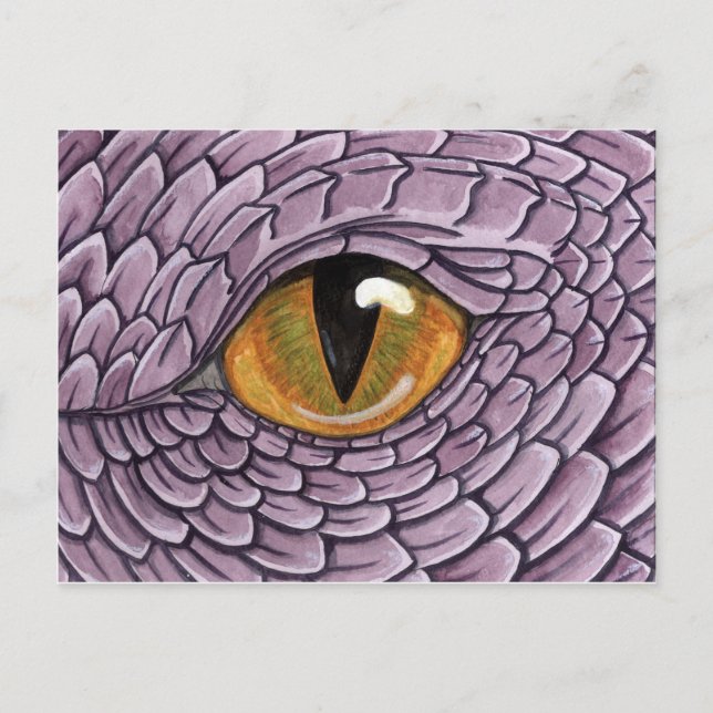 Dragon Eye Postkarte (Vorderseite)
