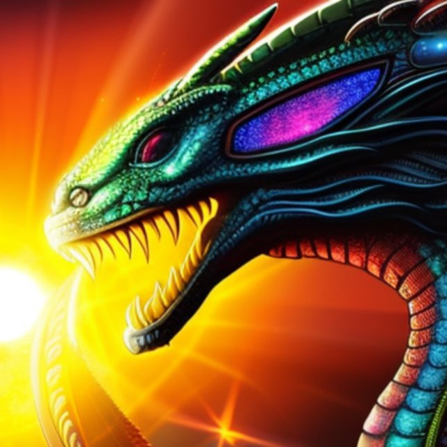 Dragon Face T - Shirt (Von Creator hochgeladen)