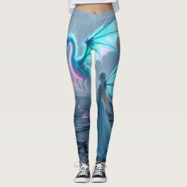 Dragon & Fairy Ladies Leggings Tights