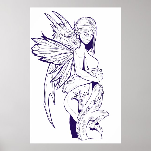 Dragon Fairy Poster (Vorne)