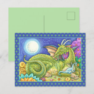 DRAGON FAMILY NÄCHSTE GENERATION, WIMSISCHE FANTAS POSTKARTE