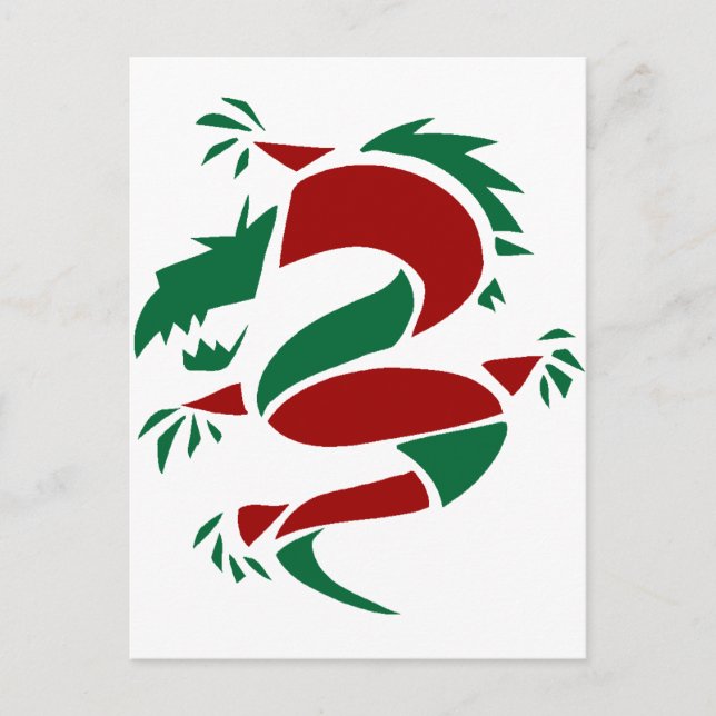 Dragon Fantasy 30 Postkarte (Vorderseite)