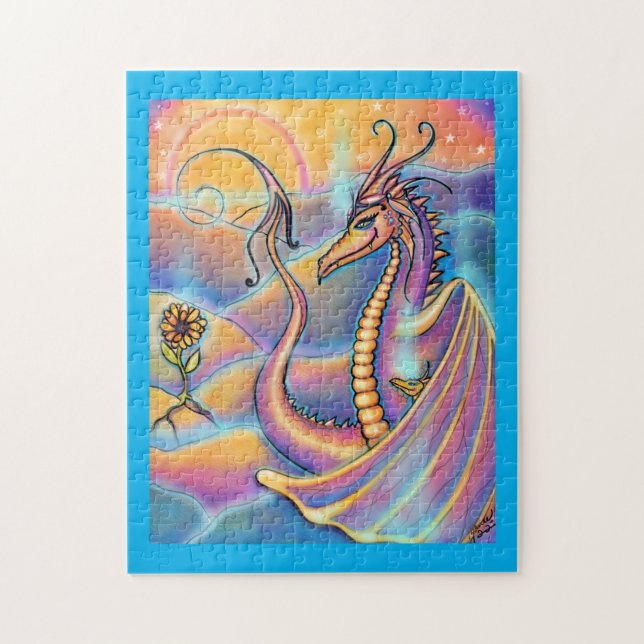 Dragon Fantasy By renee L. Lavoie Puzzle (Vertikal)