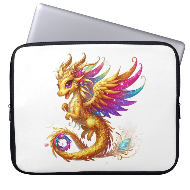 Dragon Fantasy Mythic Electronic Bag Laptopschutzhülle (Vorderseite)
