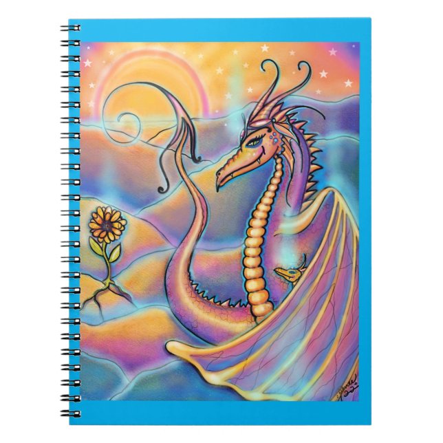 Dragon Fantasy Notebook By renee L. Lavoie Notizblock (Vorderseite)