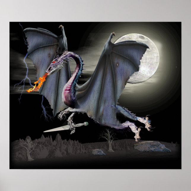 Dragon Fantasy Poster (Vorne)