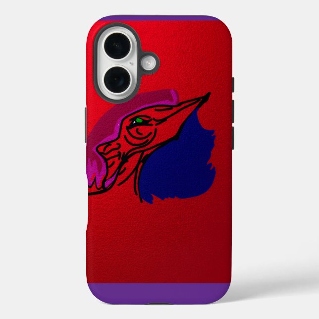 Dragon Fashionista Case-Mate iPhone Hülle (Rückseite)