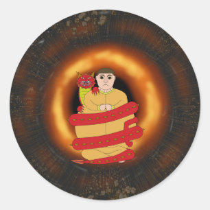 Dragon Fat Typ Sticker