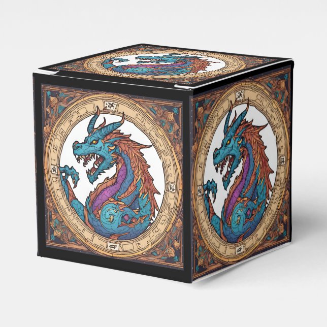 Dragon Favor Box Geschenkschachtel (Vorderseite)