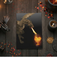 Dragon Fire Breathing Heart Liebe Wyvern