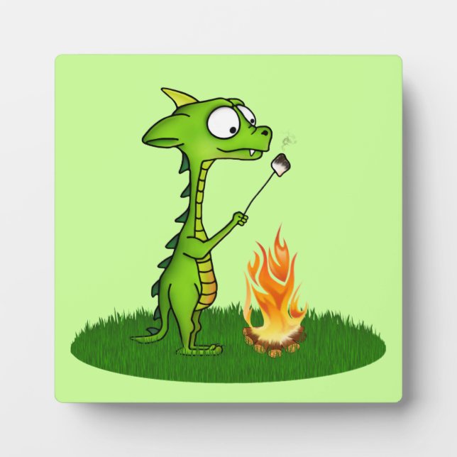 Dragon Fire Fotoplatte (Vorderseite)