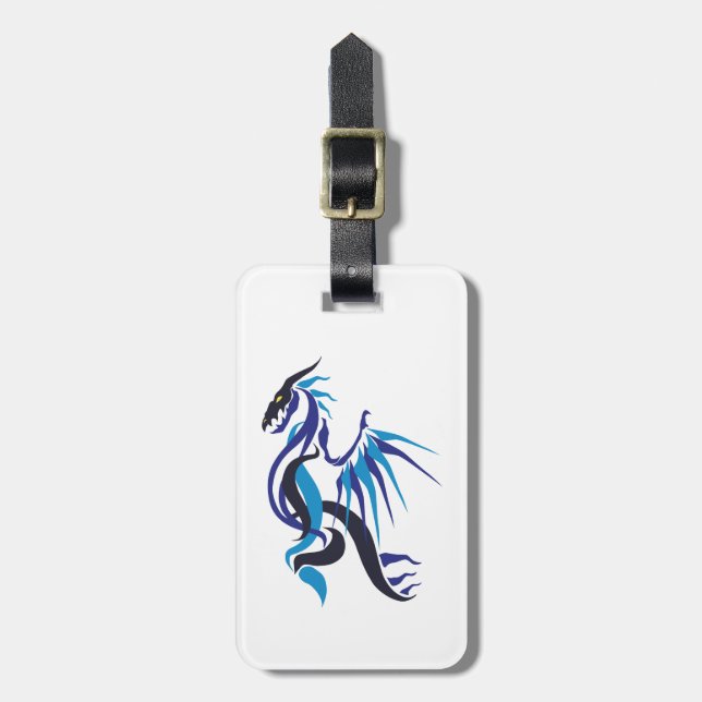 Dragon Fire Gepäckanhänger (Vorderseite vertikal)