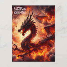 Dragon Fire Postkarte