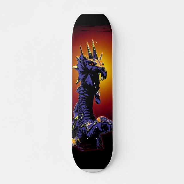 Dragon Fire Skateboard (Vorne)
