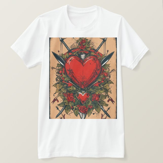 "Dragon-Fire Unisex T - Shirt: Ignite Dein Stil mi T-Shirt (Design vorne)