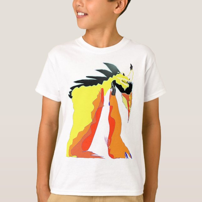 Dragon FireShock Dark Kid T-Shirt (Vorderseite)