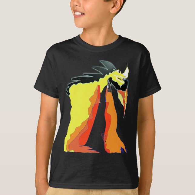Dragon FireShock Dark Kid T-Shirt (Vorderseite)