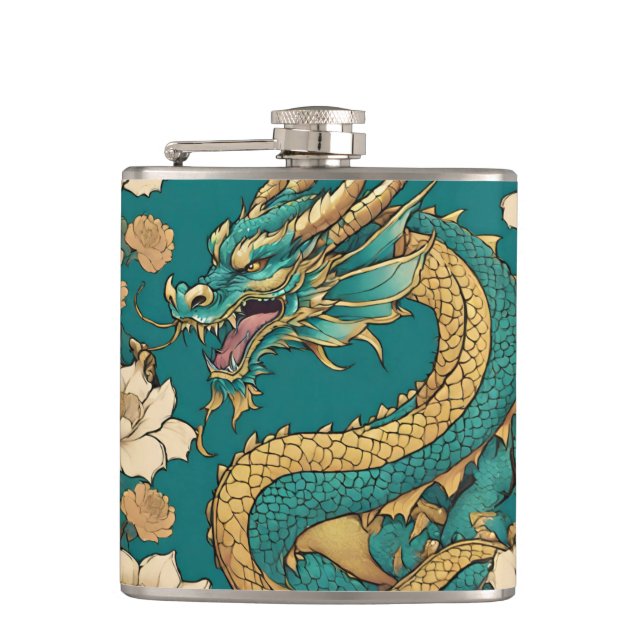 Dragon Flask Flachmann (Vorderseite)