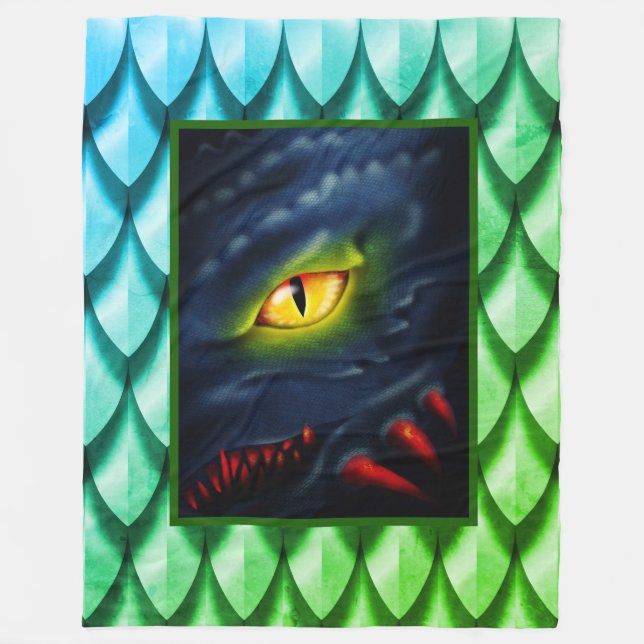 Dragon Fleecedecke (Vorderseite)
