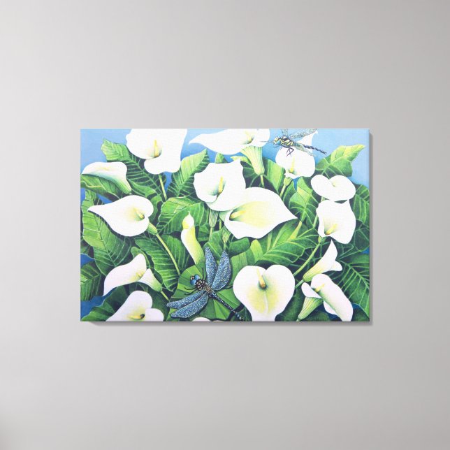 Dragon Flies Leinwanddruck (Vorderseite)