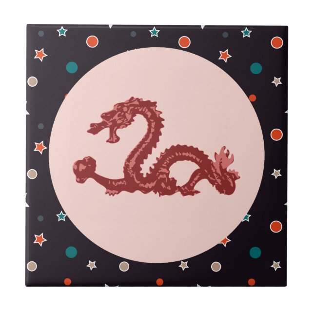 Dragon Fliese (Vorderseite)