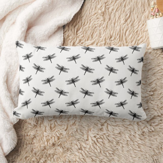 Dragon Fly Pattern Design Lendenkissen (Decke)