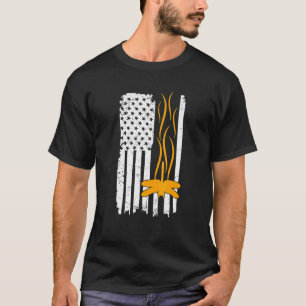 Dragon Fly Zitat für einen patriotischen Entomolog T-Shirt