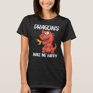 Dragon for Men Women Fire Breathing Creation 3 T-Shirt