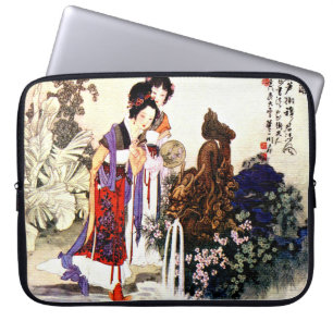 Dragon Fountain Neopren Laptop Schlauch 15 Zoll Laptopschutzhülle