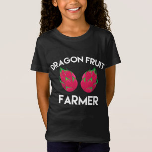Dragon Frucht Bauer Outfit Liebe Tropisches Essen T-Shirt