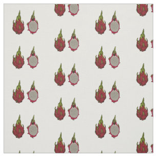 Dragon Frucht Cartoon Illustration Stoff