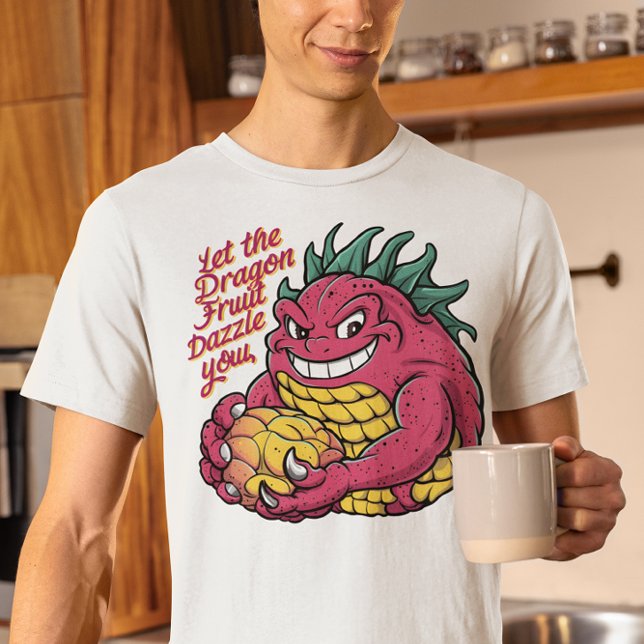Dragon Fruit Character Genießen eine geschmackvoll T-Shirt (Von Creator hochgeladen)