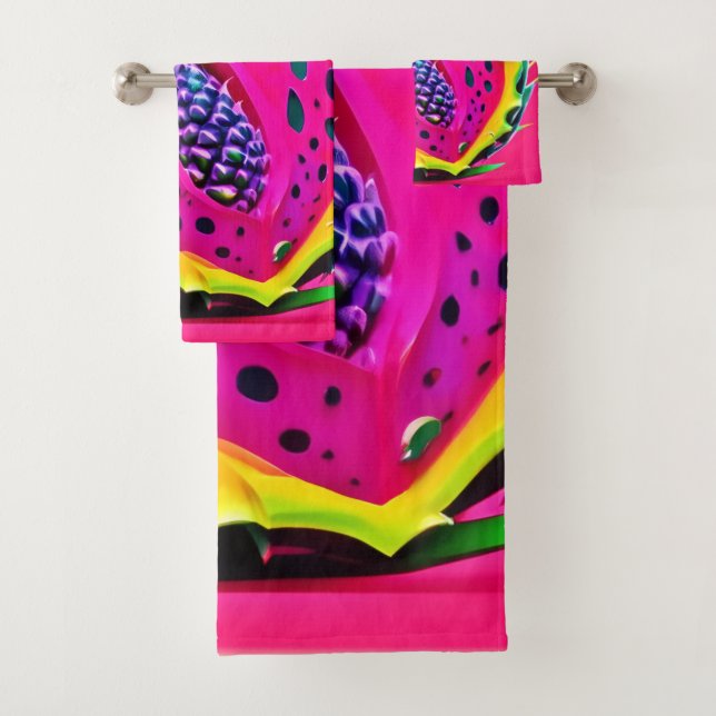 Dragon Fruit Dream Badhandtuch Set (Insitu)