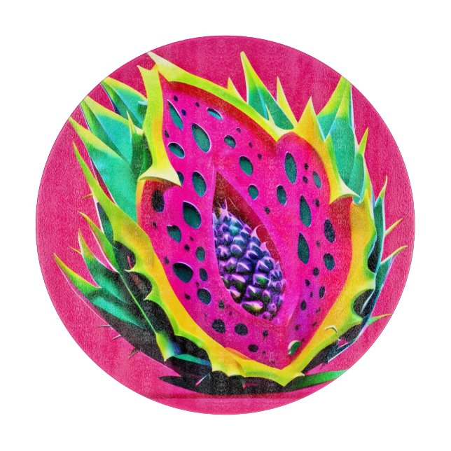 Dragon Fruit Dream Schneidebrett (Vorderseite)