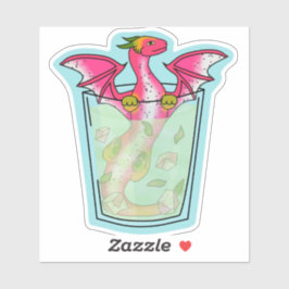 Dragon Fruit Drink Sticker