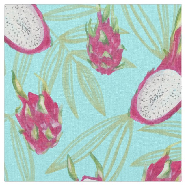 Dragon Fruit Fabric Stoff (Nahaufnahme)