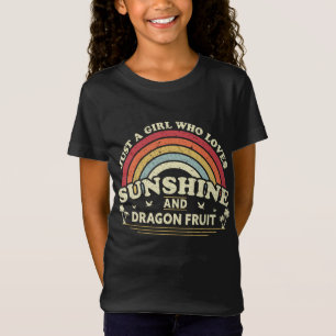 Dragon Fruit Girl Wer Sonnenschein und Drache für  T-Shirt