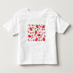 Dragon Fruit Pattern Kleinkind T-shirt